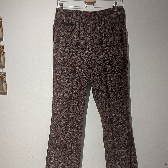 Paisley corduroy pants - Picture 2 of 3